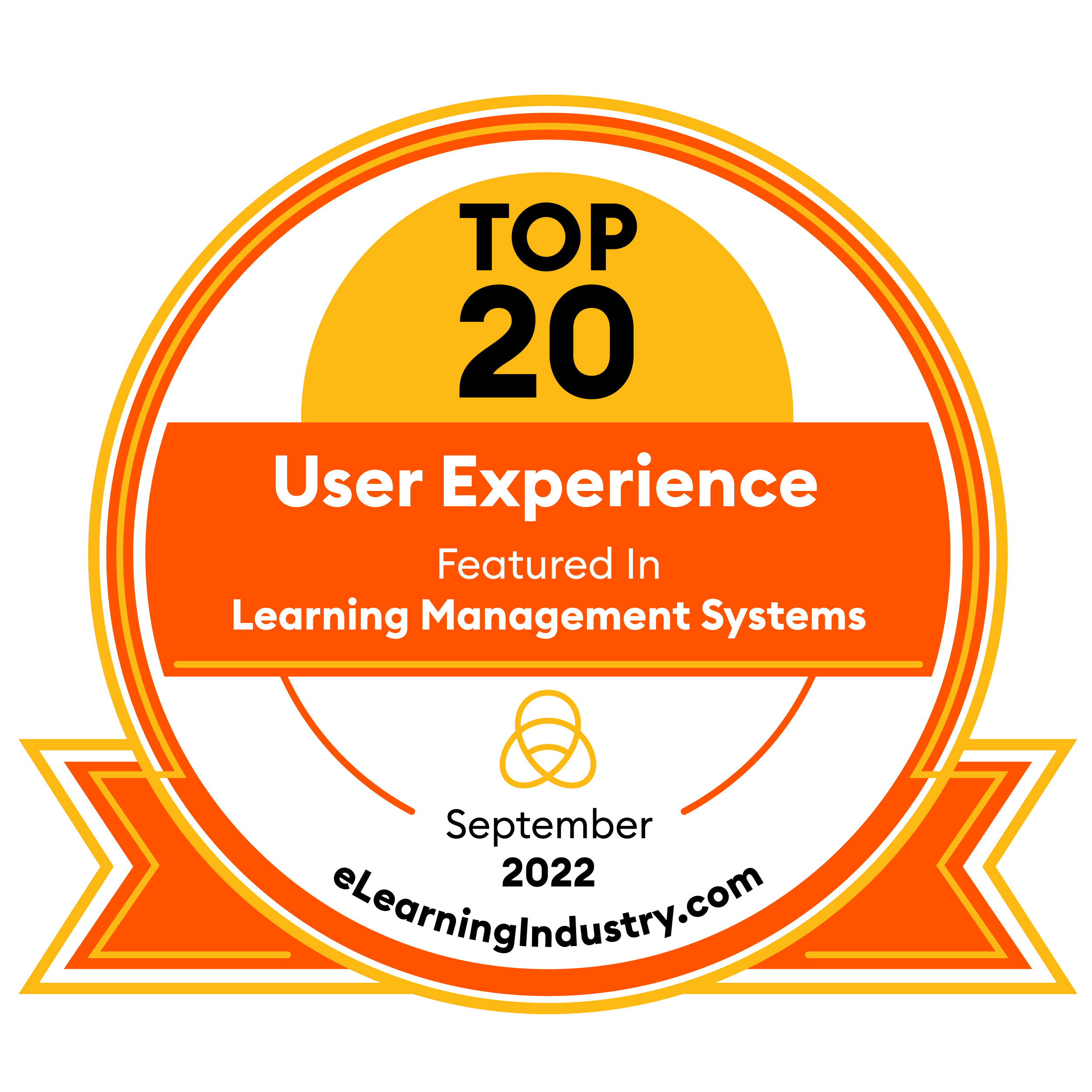 eLearning Industry ranked GyrusAim as #6 in Top 20 LMS for User Experience- 2022