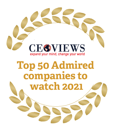 “Top 50 Admired companies to watch 2021” by The CEO Views Magazine